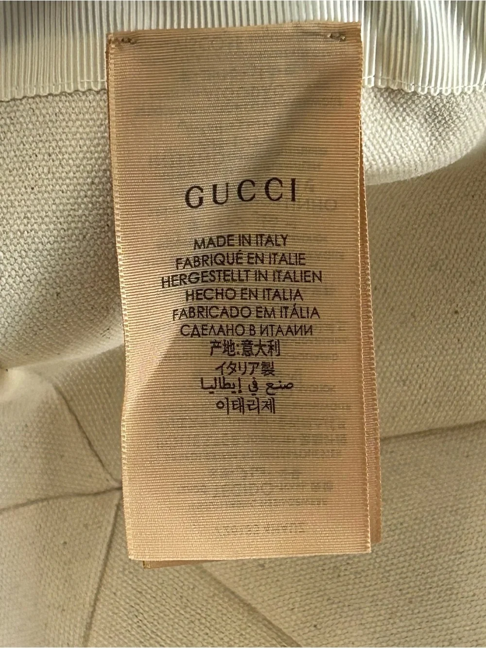 Gucci Grey Monogram Baseball Cap with Navy Logo